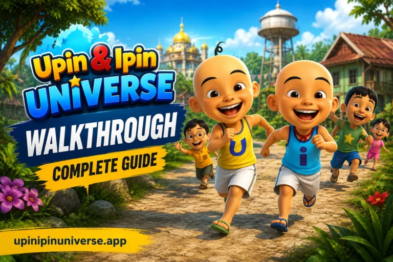 Upin Ipin Universe Walkthrough, Missions & Gameplay Tips